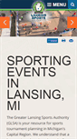 Mobile Screenshot of lansingsports.org